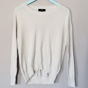 Mossimo Silver Sparkle Sweater